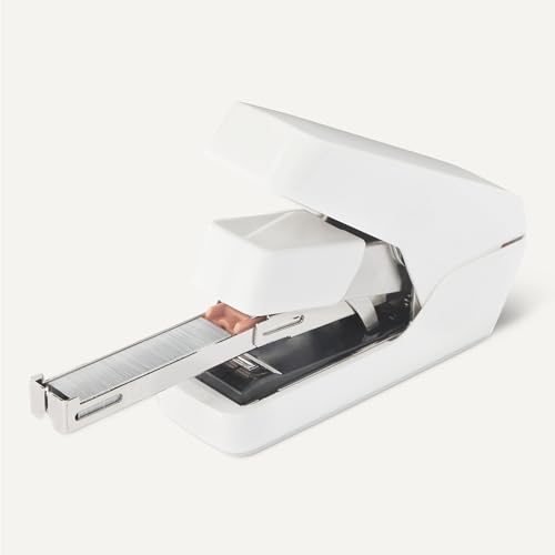 Classic Basics Office Heavy Duty Stapler, Flat Clinch, Effortless, 40 Kit