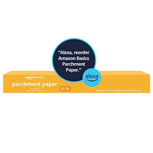 Classic Basics Non-Stick Parchment Paper for Baking, Cooking, Oven Essentials